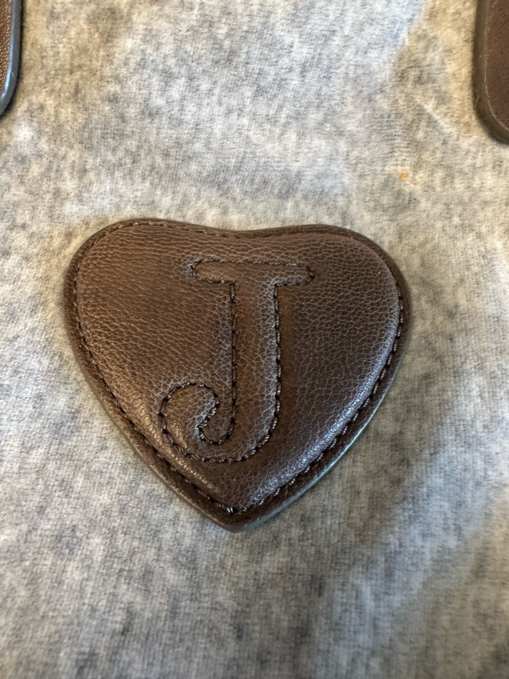 VINTAGE Y2K JUICY COUTURE VELVET VELOUR Tote Studded Logo Bag - Picture 6 of 8